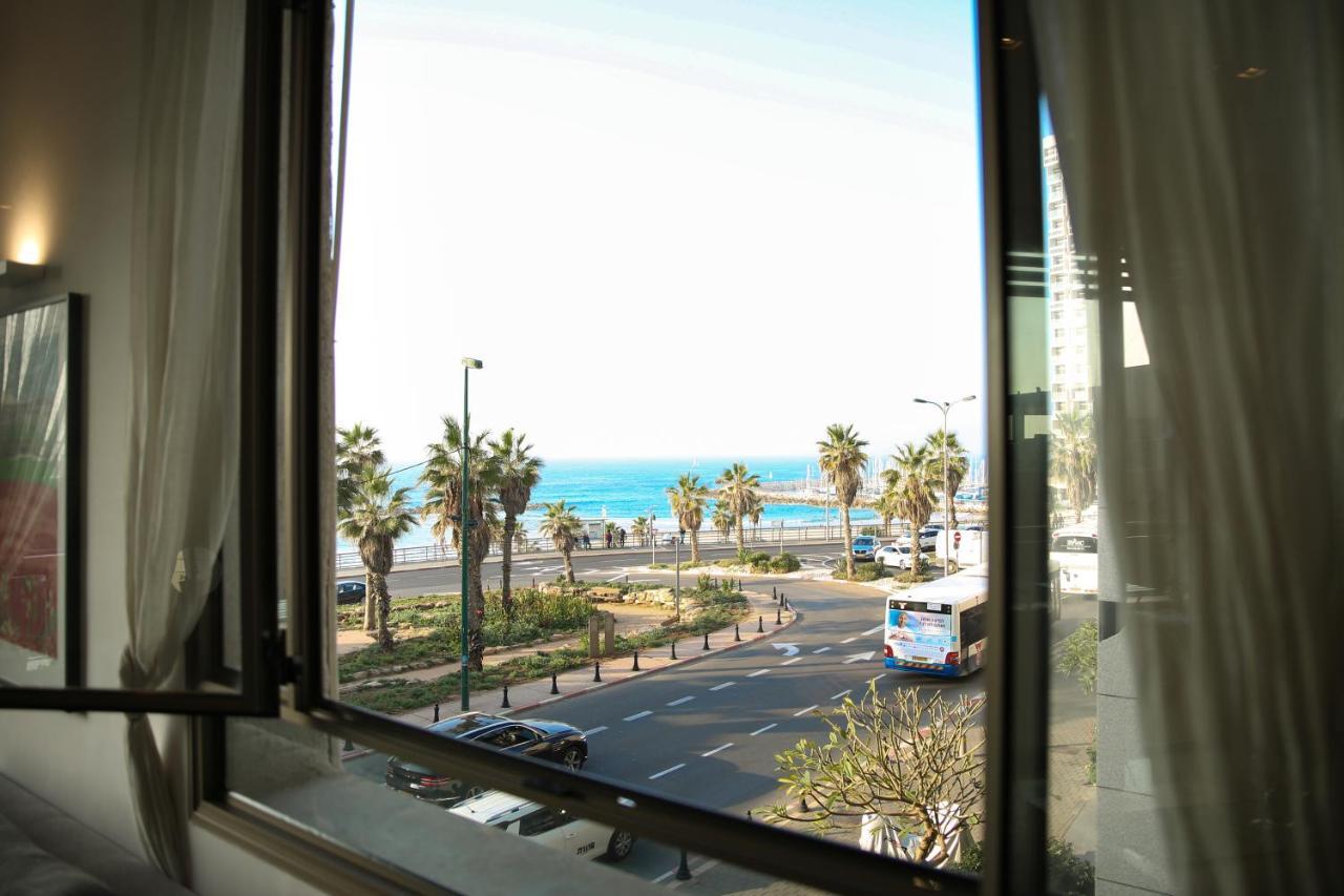 Sea View Apartment Prime Location On The Beach テル・アビブ エクステリア 写真